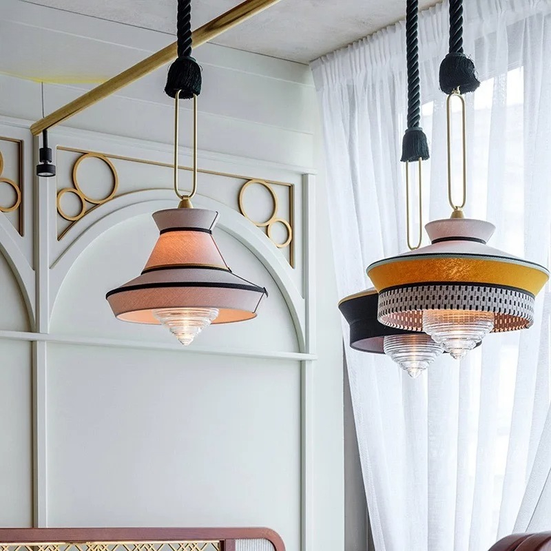 Interior Design Minimalist - 2026 Japońskie minimalistyczne lampy wiszące w