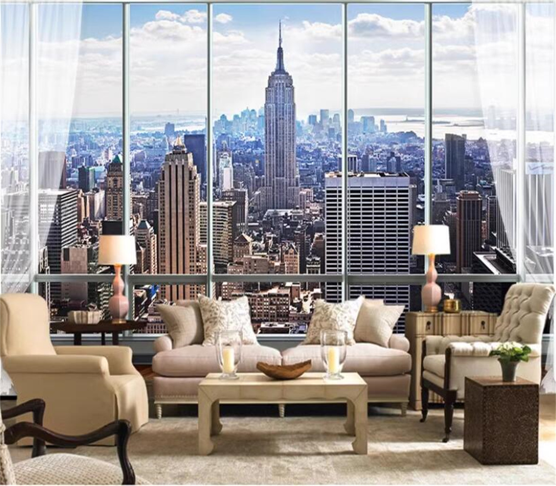 New York Sunrise 3D Window Cit – Interior Design York recenzja i cena