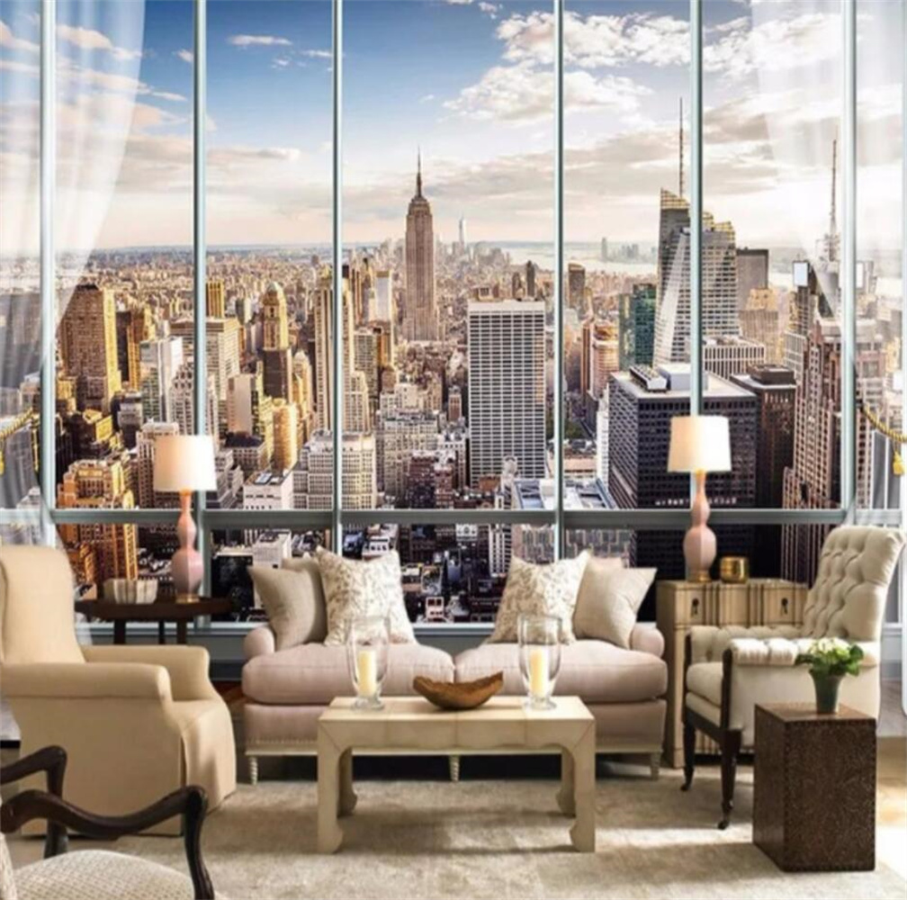 New York Sunrise 3D Window Cit – Interior Design York recenzja i cena