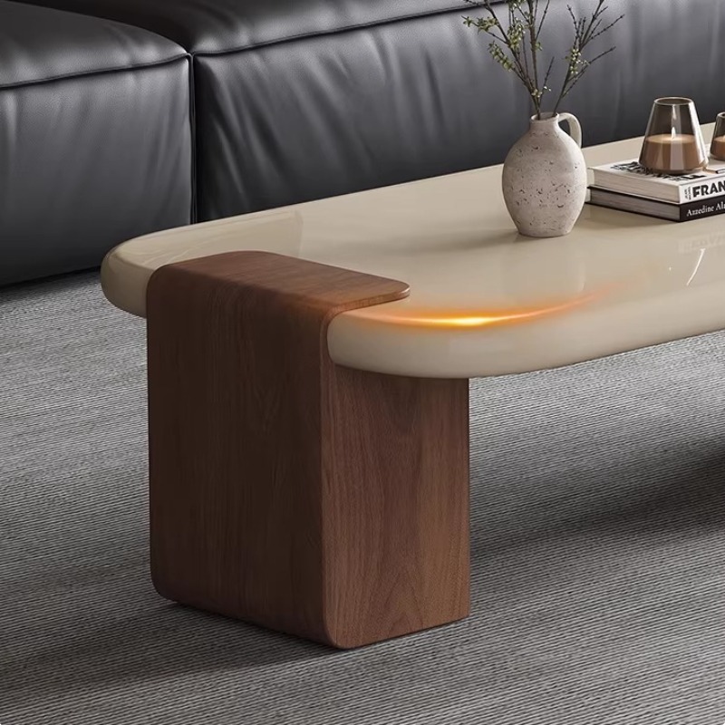 Drewniany stolik kawowy z orze – Interior Design Minimalist recenzja i cena