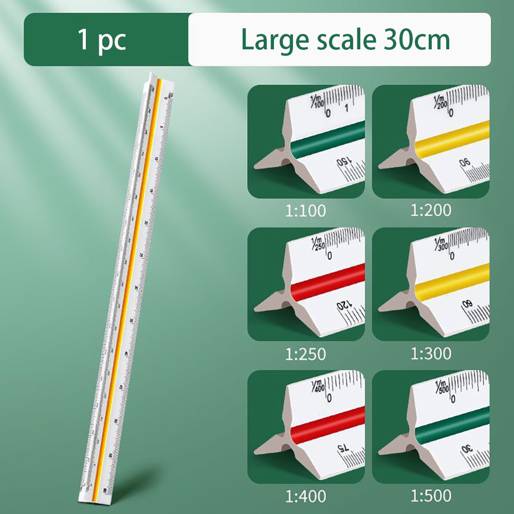 Linijka trójkątna 30 cm, do pr – Interior Design Drawing recenzja i cena