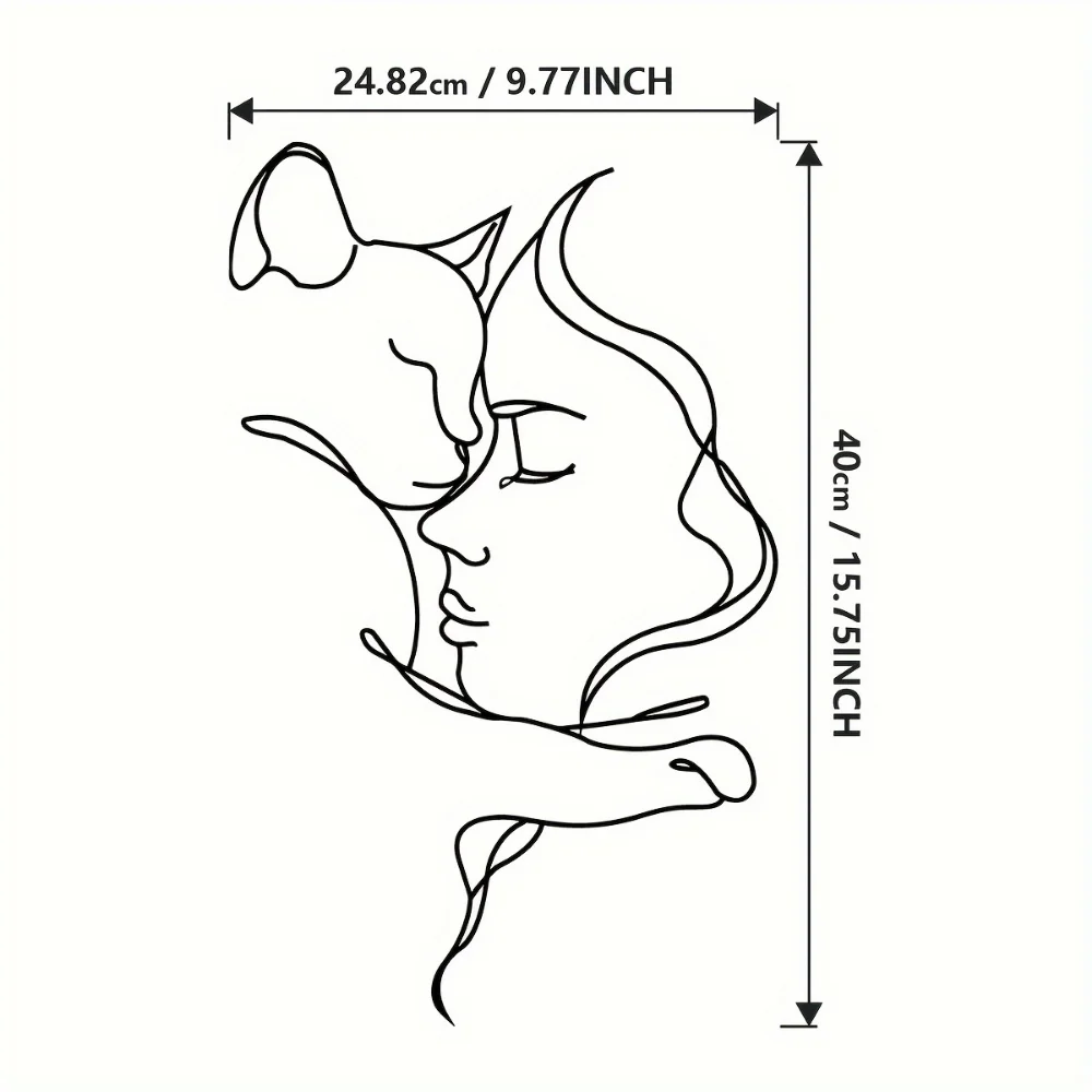Elegancka metalowa grafika: cz – Interior Design Minimalist recenzja i cena